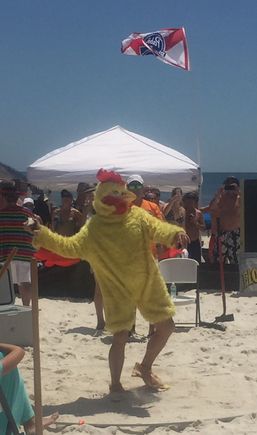 Just saw a Flirida chicken toss a mullet at the State of Alabama