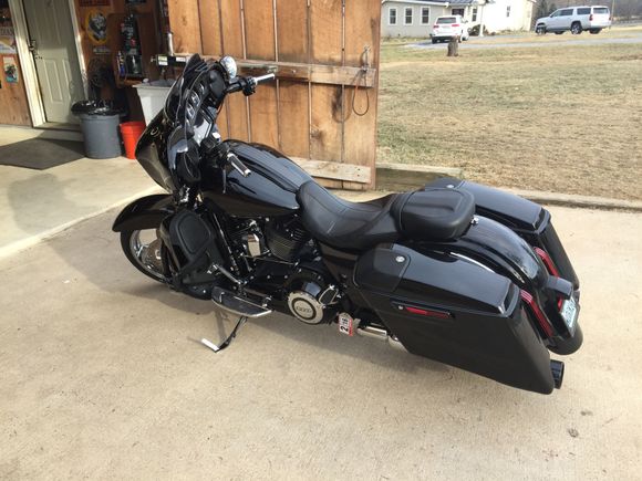 15 Black Gold Dust CVO Street Glide