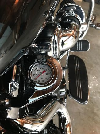 Jerzee Customs Deluxe Oil Pressure Gauge Kit on 2015 RGS