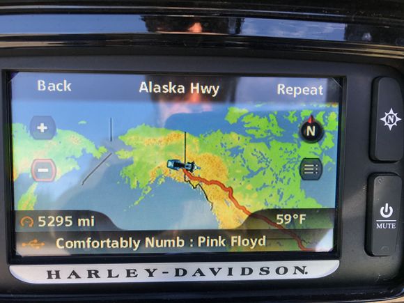 5,300 miles to go.... and Comfortably Numb
