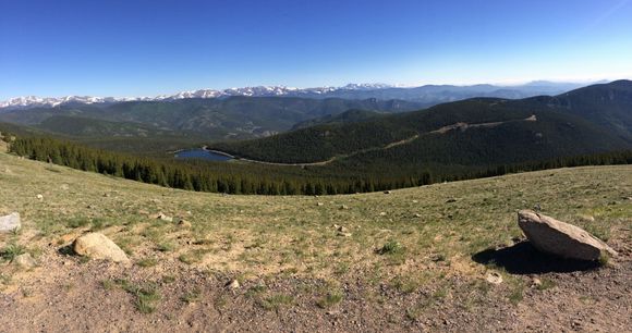 The views made it worth while