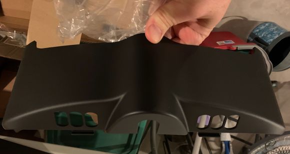 Rushmore Batwing ignition/switch inner fairing Panel - New - HD Part Number - 70900392BYM - $80 shipped CONUS
