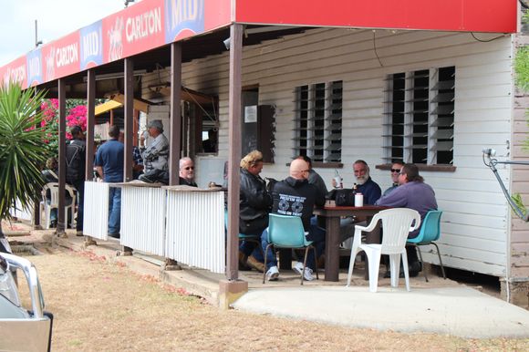 Some Mates at the Mingela Pub. Come Join Us!!