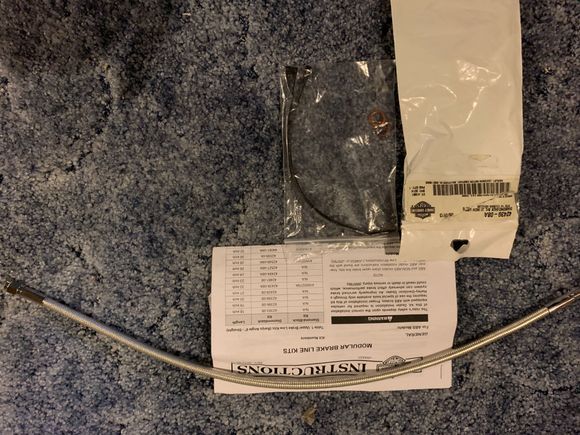 Diamondback Brakeline 22 inch - Fits '14 touring $30 shipped - CONUS