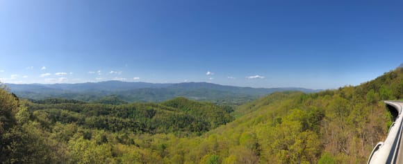 Just one of the sights on the Foothills Parkway