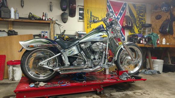All polished up and ready to go.