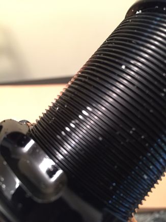 Only damage I found, purely cosmetic and hardly noticeable but still damage to new hardware.