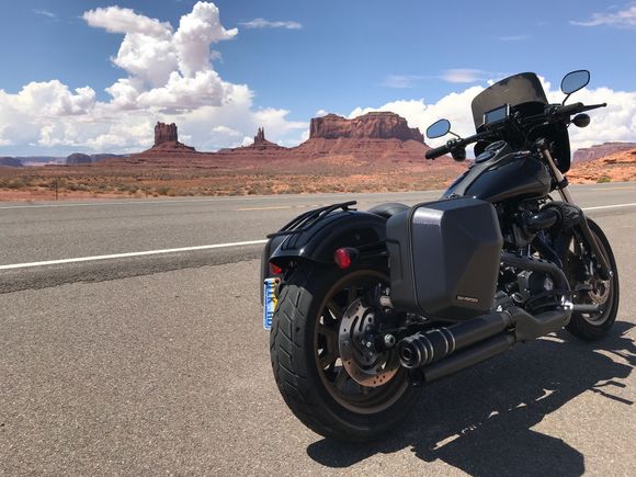 My 4 Corners ride and through the Monument Valley UT
