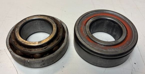 Broken front vs rear