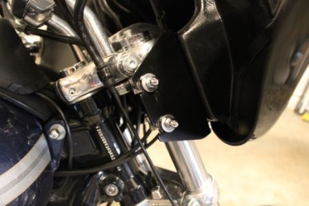 Here's a side shot of the fairing installed