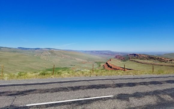 Hwy 28 south of Lander, WY