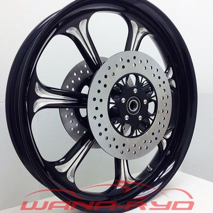 Orlando 7 Black Cut wheel