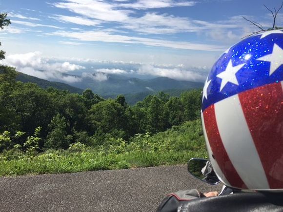 another nice view, being eye level with the clouds is neat.