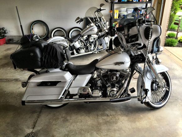 loaded up with fairing for MB bike week in May