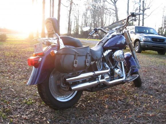 my first big V Twin-- 02 Fatboy