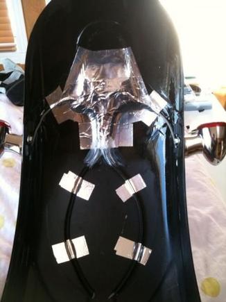 9 leds 2 harley rocker paint