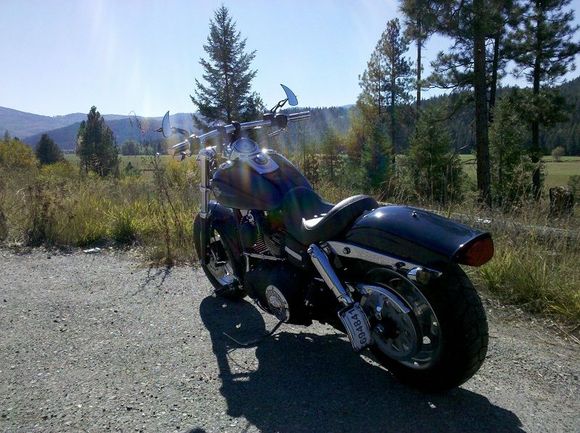 Out for a ride by home.