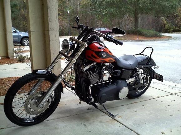 drag bar install left
