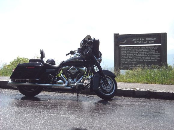 Overlook on the Cherohala Skyway I think