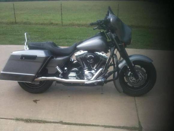 With new demons cycle front fender installed