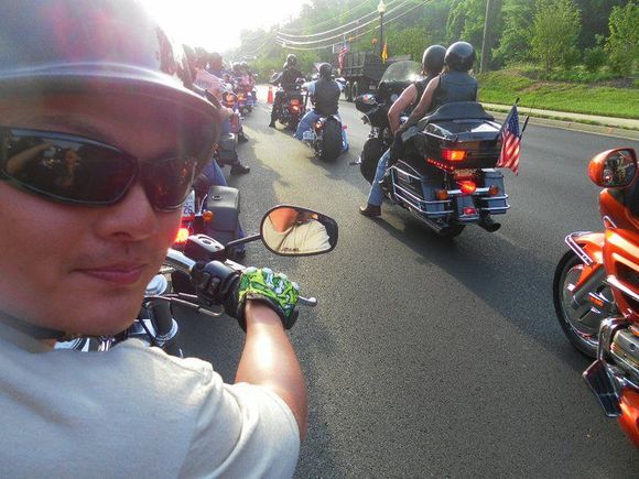 getting in line in VA before hitting RTE 66