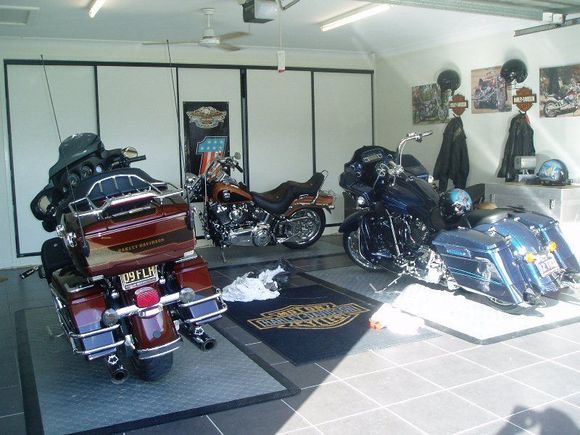 Triplets in the Garage