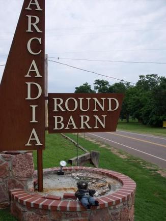 Bear at the round barn