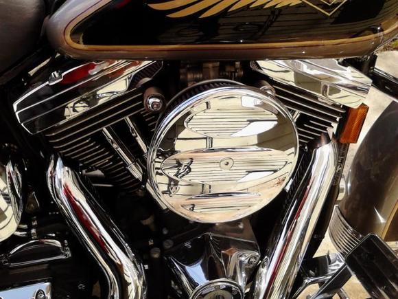 New Arlen Ness scalloped cover for the Big Sucker 2.