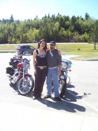 the better half and me
