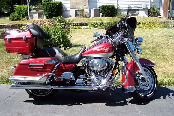 Refurb a '94 Tour Pak and mounted it.