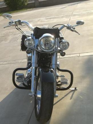 Front no shield