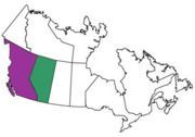 Provinces visited map