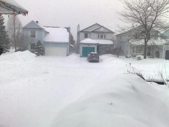 Dec 21st, 2008. Yes, we're having a really white Christmas.