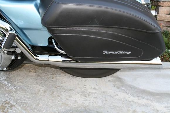 Left exhaust - Bub 7 True Duals