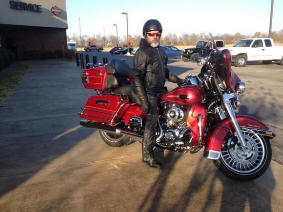 Picking Her Up at The Dealer, 11/27/2012 17256 Miles