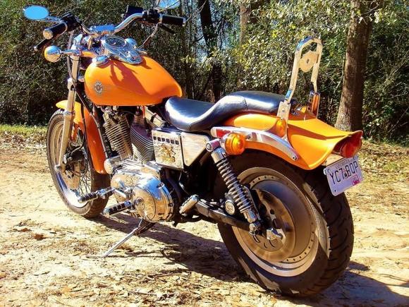 1993 Sportster Deluxe XLH883 with a 1200 top end.