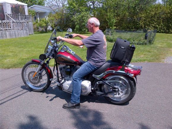 The old man on my bike
