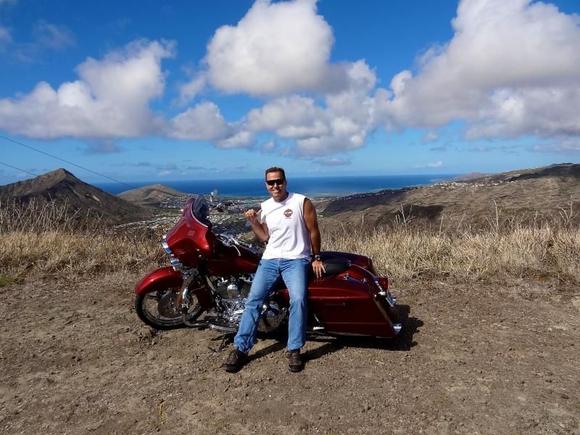 Love riding in Hawaii