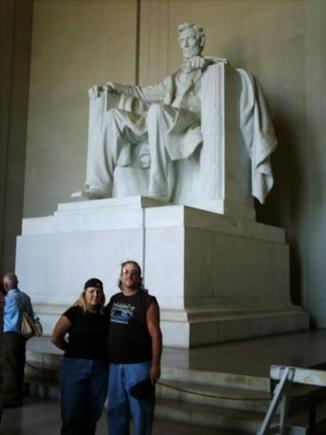 Trip to DC 2007, Lisa &amp; myself