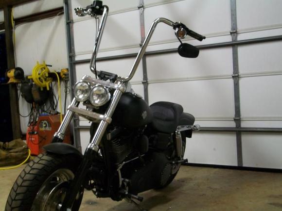 08 FatBob w/ 18" narrow apes