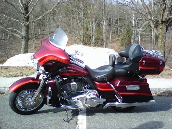 I ain't 'fraid of no snow......lol...the heated seat and grips got a lot of use this day.