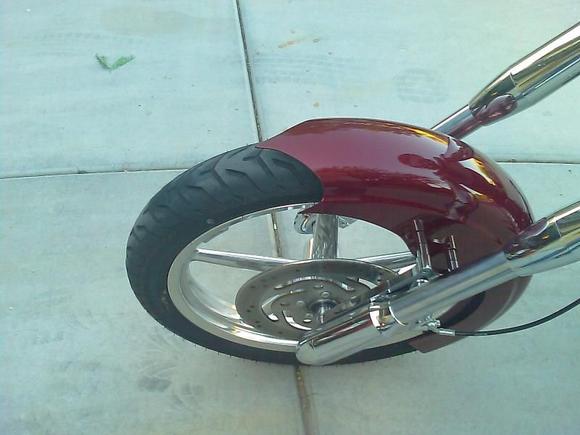 Chopped fender 30 Jun 09