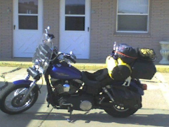 bike loaded