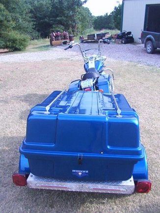 06' roadking with homemade trailer