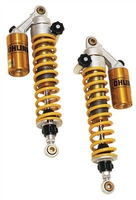 XR1200 race spec Ohlins shocks.