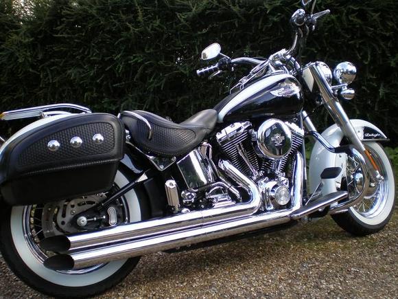 My ride all cleaned up after 4000 mile trip from UK to Southern Spain!