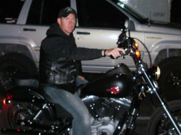 Oct 09 before riding with wife