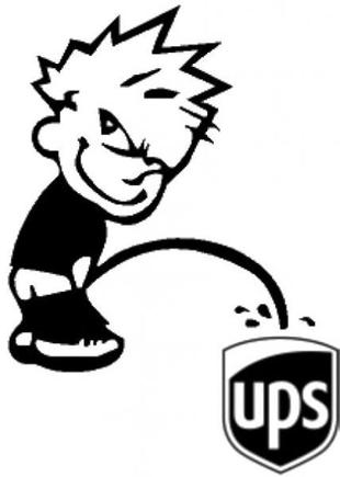 PISS ON UPS!