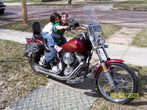 Carol and Gweny on the 87