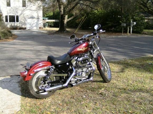 Old Ladys Bike after paint